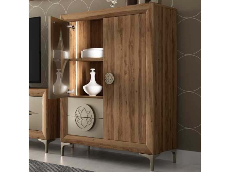 Showcase with doors and drawers - ALLEGRA 2