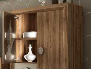 Showcase with doors and drawers - ALLEGRA 2 2