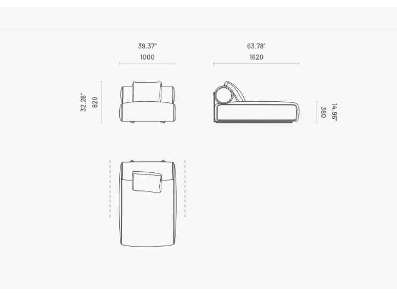 Exclusive design sofa - AGNERS