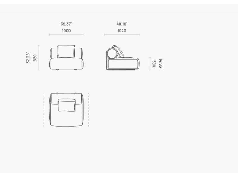 Sofá de diseño exclusivo - AGNERS