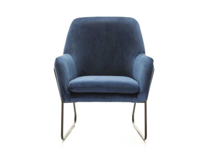 Sillón de diseño con estructura en acero - ABADÍA