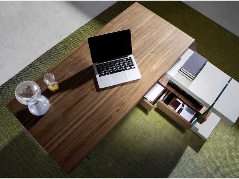 Escritorio de diseño en nogal - VENEZIA