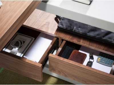 Bureau design en noyer - VENEZIA