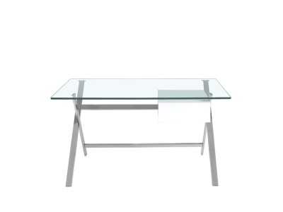 Bureau design en acier inoxydable - ABELARD