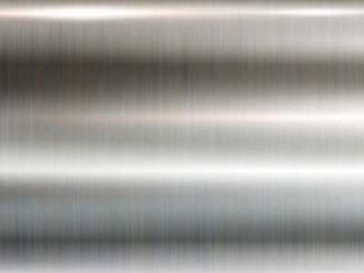 Escritorio lacado en blanco con acero inoxidable - TOLÓN BIANCO