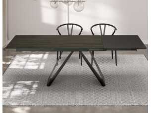 Mesa de comedor extensible con tapa porcelánico - ANKARA 2