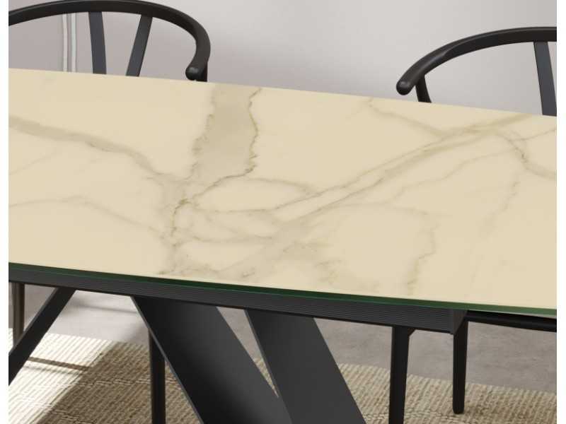 Oval extendable dining table - ANKARA OVALADA