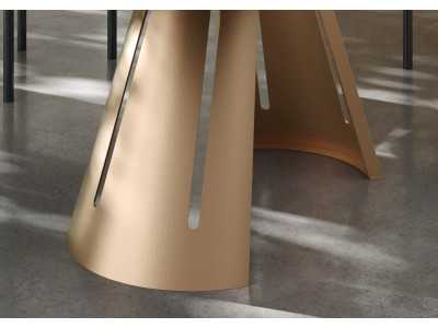 Mesa de comedor extensible con tapa de madera - ATIKA MADERA