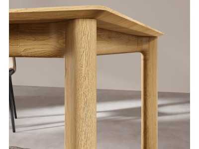 Table à manger extensible en frêne massif -FACILE MADERA