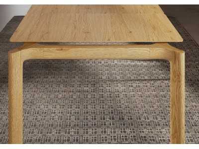 Table à manger extensible en frêne massif -FACILE MADERA