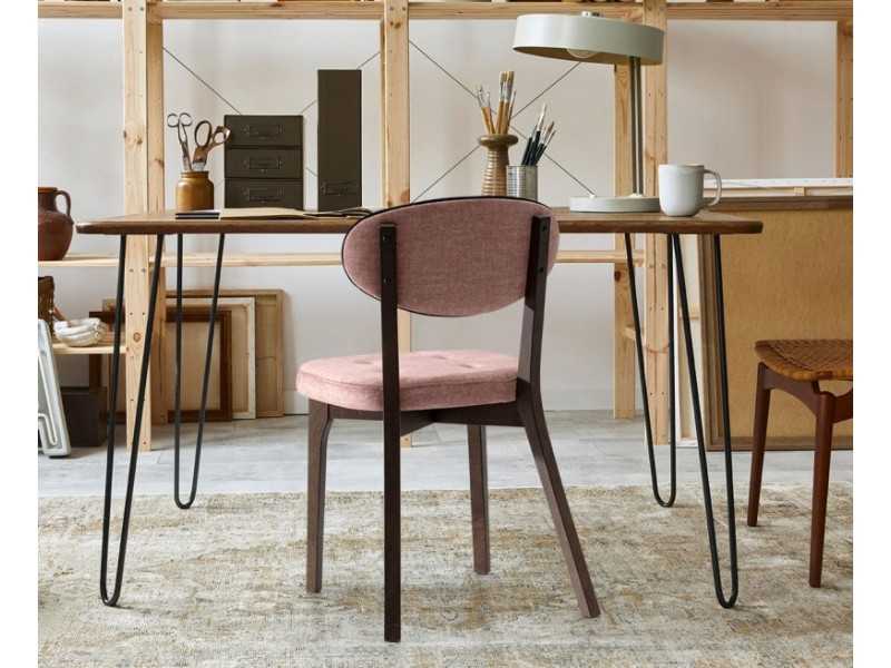 Designer upholstered chair - ARC