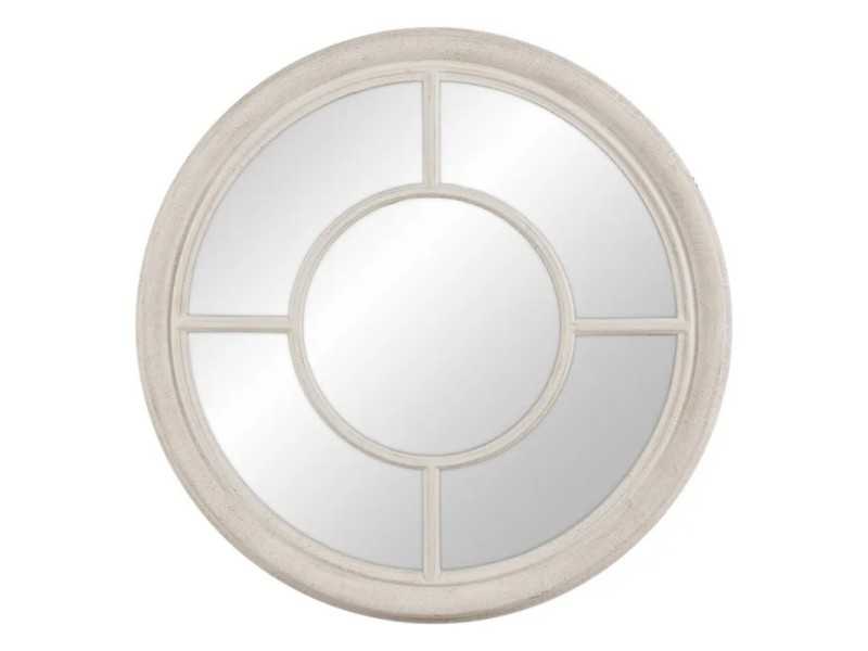 Miroir rond en bois - GLASS