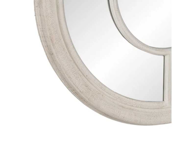 Miroir rond en bois - GLASS