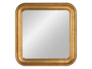 Miroir carré en bois laqué - YAGO