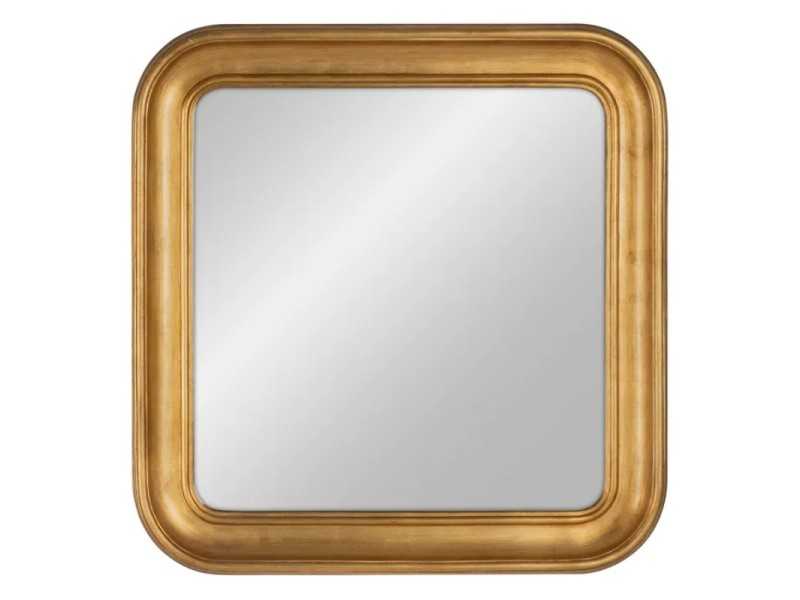 Square lacquered wood mirror - YAGO