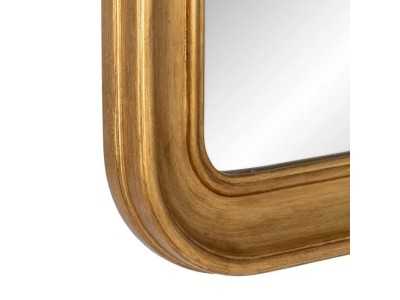 Square lacquered wood mirror - YAGO