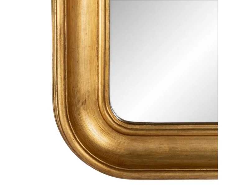 Square lacquered wood mirror - YAGO