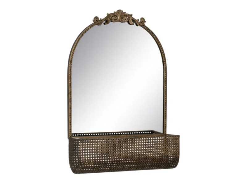 Lacquered iron mirror - YORK