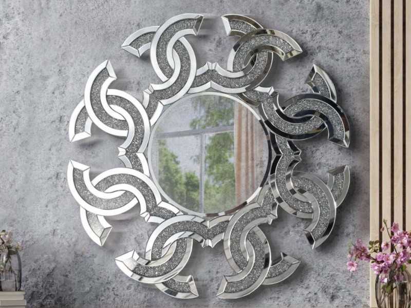 Decorative glass mirror - ALLURE