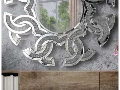 Designer round mirror - ALLURE