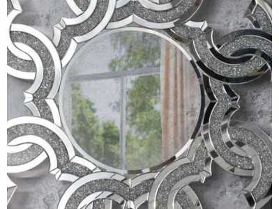 Designer round mirror - ALLURE