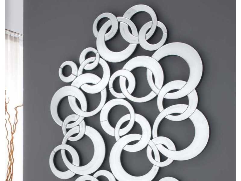 Decorative glass mirror - CERCEAUX