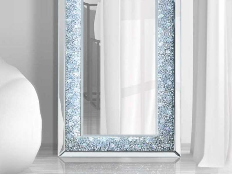 Miroir de toilette design avec lumière LED - AYILA