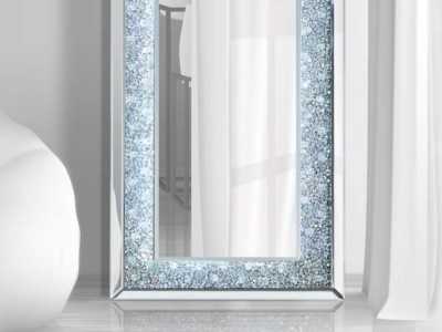 Miroir de toilette design avec lumière LED - AYILA Miroir de toilette design avec lumière LED - AYILA