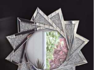 Miroir décoratif en verre - ÉTOILE 2