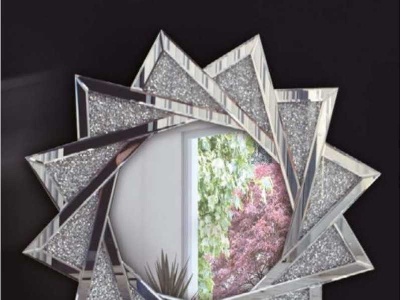Decorative glass mirror - ÉTOILE
