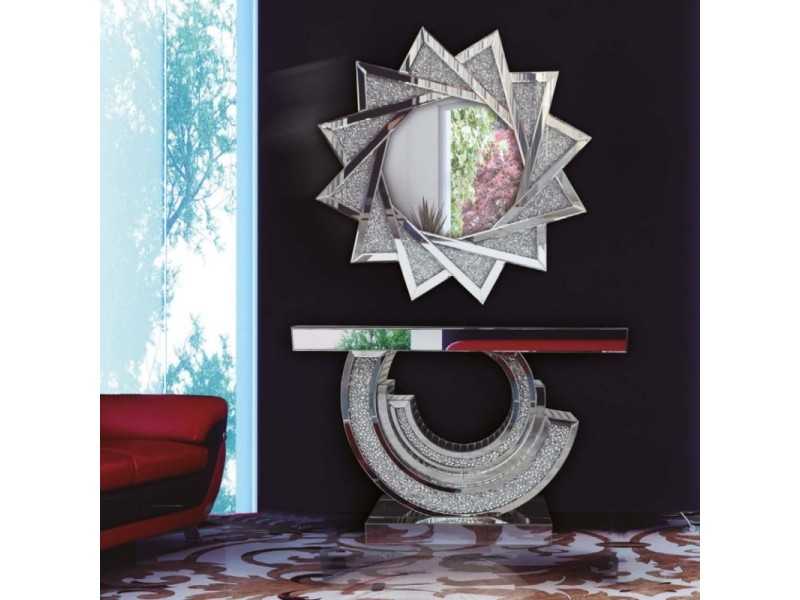 Miroir décoratif en verre - ÉTOILE