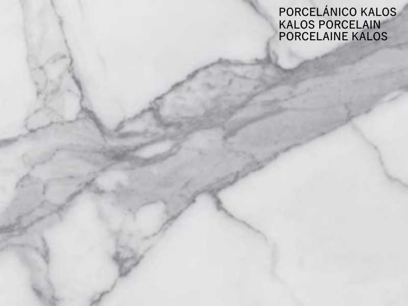 Consola en roble con detalle porcelánico - ARIES
