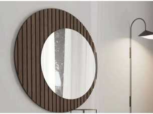 Miroir design en chêne - CHARLOTTE