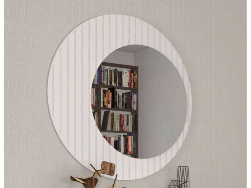 Design mirror in oak - CHARLOTTE