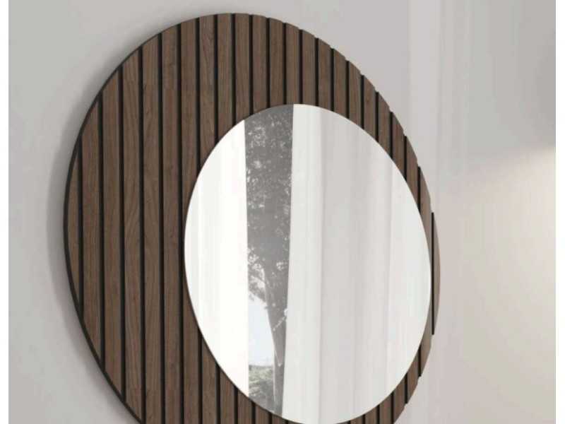 Design mirror in oak - CHARLOTTE