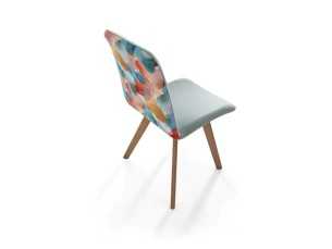 Upholstered Nordic design chair - ANTOINE 2