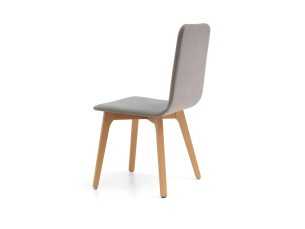 Chaise tapissé design nordique - ANNIKA 2