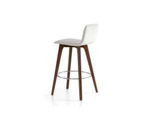 Tabouret tapissé design nordique - ANNIKA 2