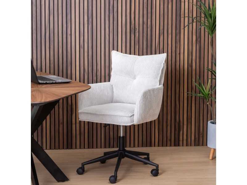 Swivel office armchair - TIERMES