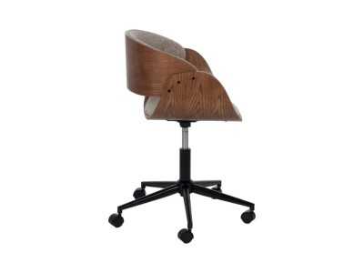 Swivel office chair - AYMÉ MARRÓN