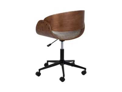 Swivel office chair - AYMÉ MARRÓN