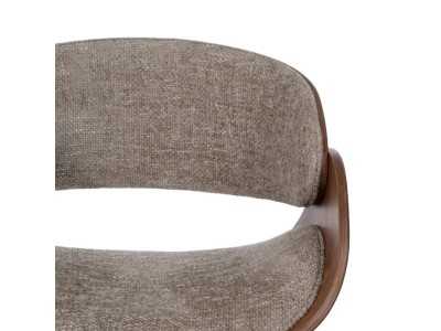 Swivel office chair - AYMÉ MARRÓN