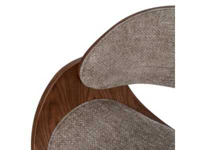 Swivel office chair - AYMÉ MARRÓN