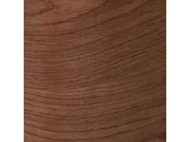 Swivel office chair upholstered in faux leather - AYMÉ MARRÓN