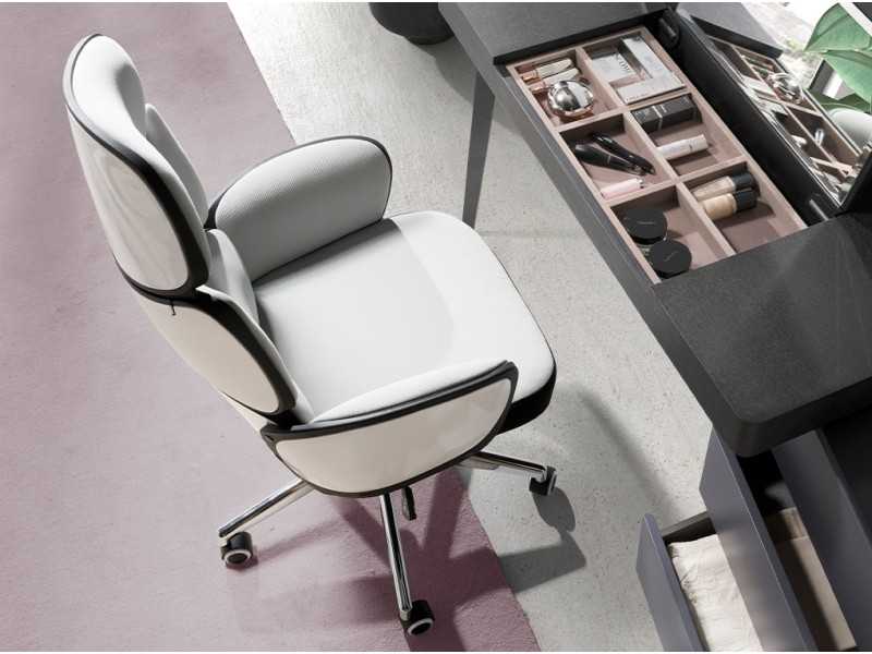 Swivel office armchair - BERLINO
