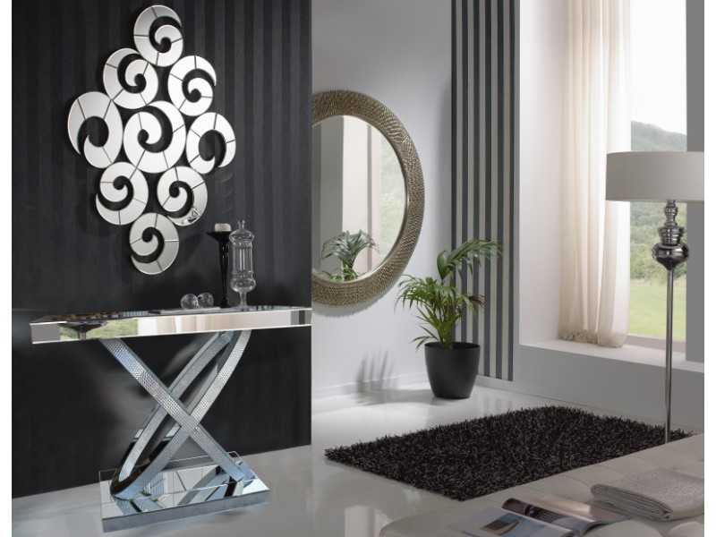 Console en verre - ELLIPTICAL