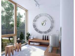 Round design clock - ADEMUZ 2