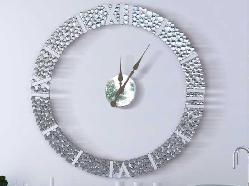 Round design clock - ADEMUZ