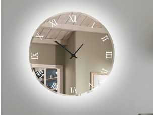 Designer clock mirror - ALHAMBRA 2