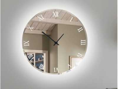 Designer clock mirror - ALHAMBRA